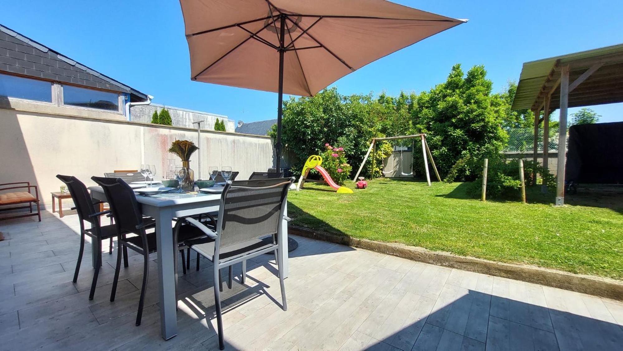 Le So Wild, Maison Avec Jardin Clos, Terrasse Amenagee, 5 Mn A Pied Commerce, Terrain De Tennis, A 800 M De La Plage D'Omaha Beach Jeux Arcade, Jouets, Materiel Jeunes Enfants Enfants, Table Ping-Pong Vierville-sur-Mer Exterior foto