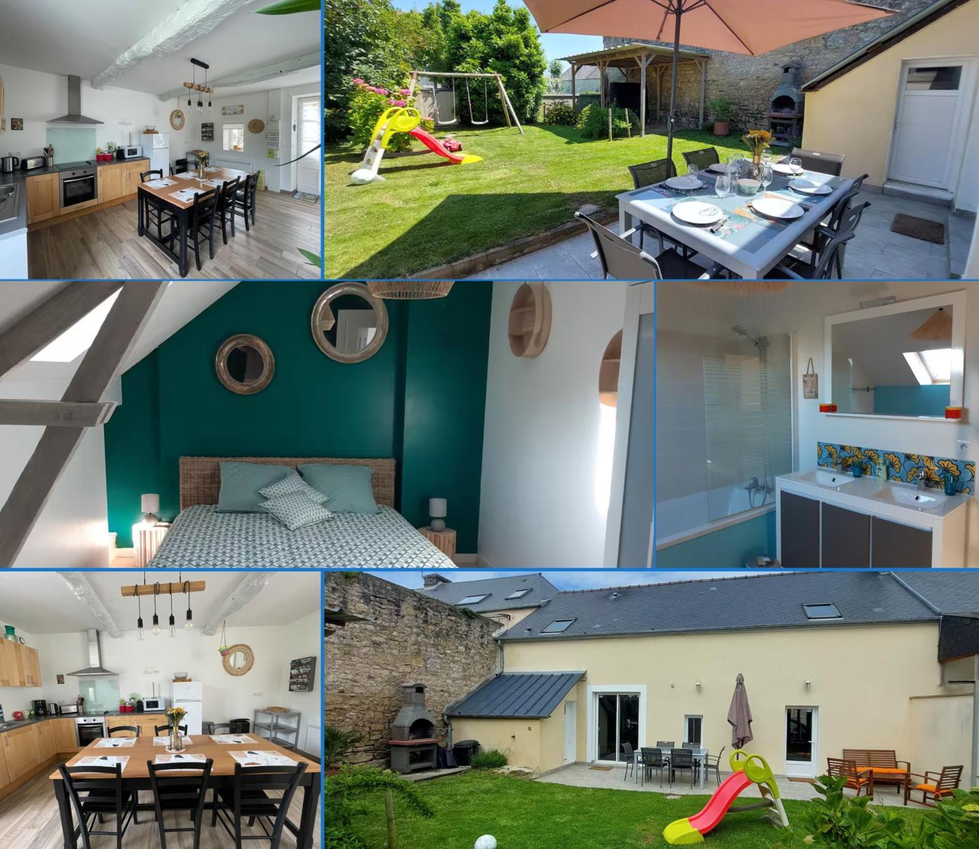 Le So Wild, Maison Avec Jardin Clos, Terrasse Amenagee, 5 Mn A Pied Commerce, Terrain De Tennis, A 800 M De La Plage D'Omaha Beach Jeux Arcade, Jouets, Materiel Jeunes Enfants Enfants, Table Ping-Pong Vierville-sur-Mer Exterior foto