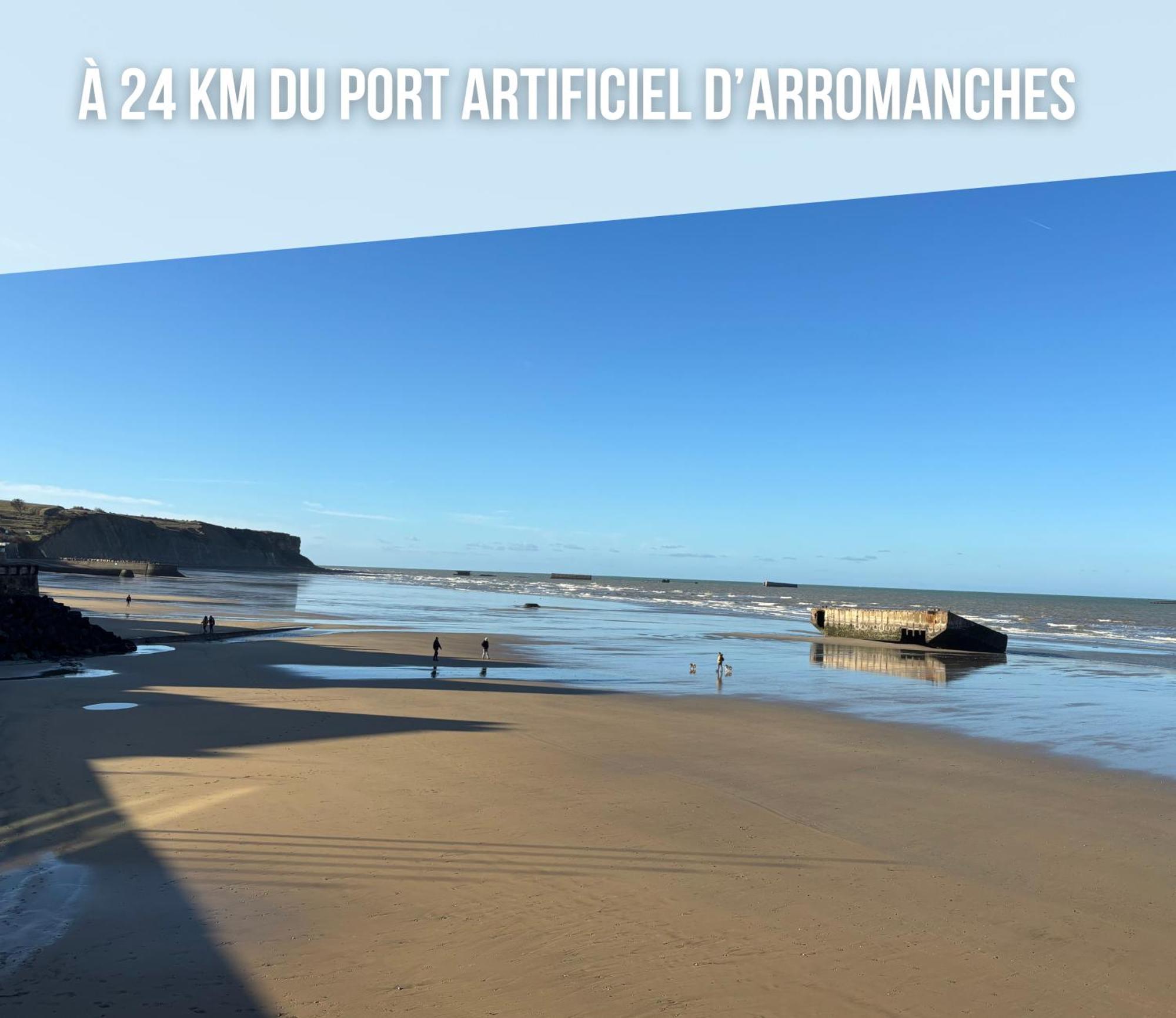 Le So Wild, Maison Avec Jardin Clos, Terrasse Amenagee, 5 Mn A Pied Commerce, Terrain De Tennis, A 800 M De La Plage D'Omaha Beach Jeux Arcade, Jouets, Materiel Jeunes Enfants Enfants, Table Ping-Pong Vierville-sur-Mer Exterior foto